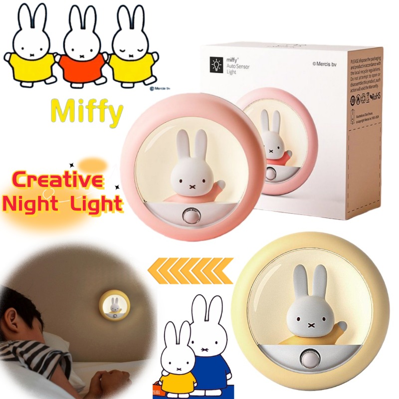 Desk Setup Lamp - ミッフィーウサギのパーソナライズされたクリエイティブなナイトライト、ベッドサイドデスクトップ用高色彩価値の雰囲気ランプオーナメント、絶妙な誕生日プレゼント