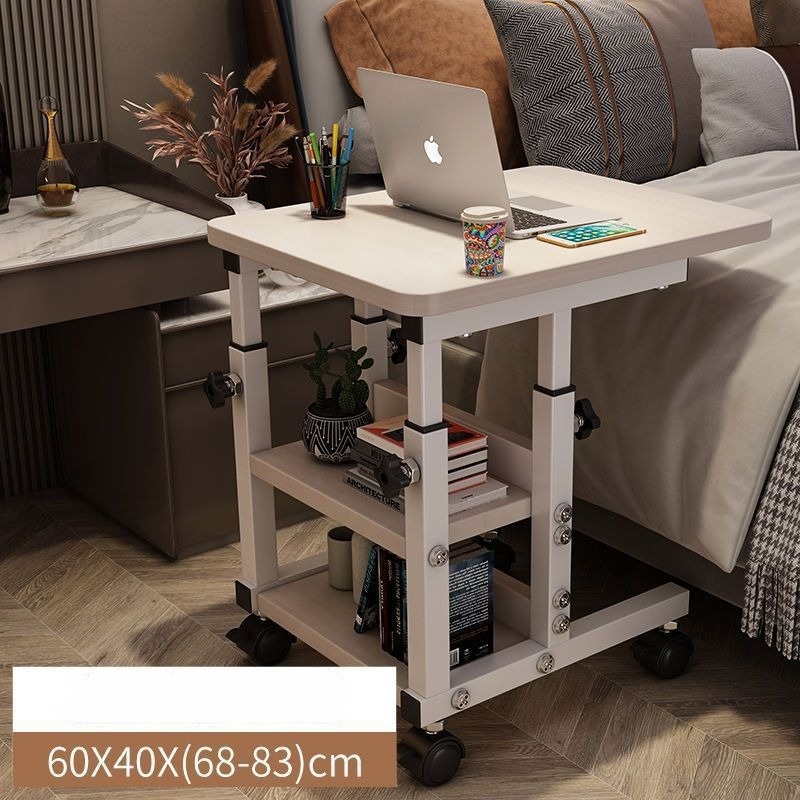 可動式小型テーブル、ベッドサイドテーブル、寝室、家庭用デスク - Desk Setup Minimalist のレビューと価格