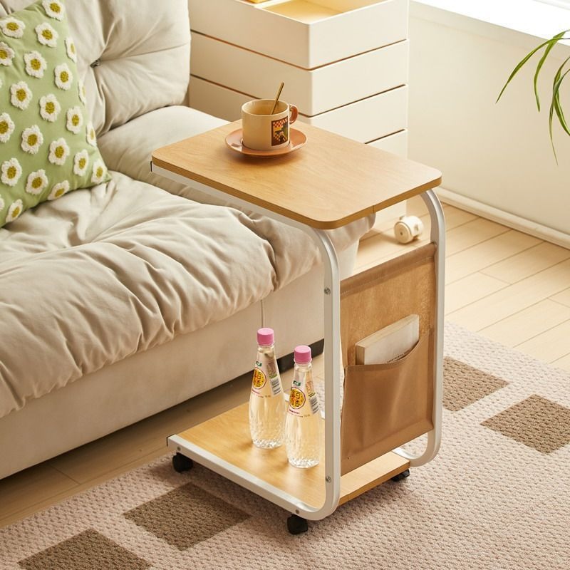 可動式サイドテーブル、寝室用、シンプルなベッドサイドテーブル - Desk Setup Minimalist のレビューと価格